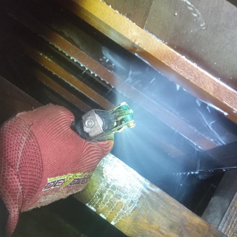 築年数35年のシロアリ駆除の施工事例（山口県下関市彦島老町）