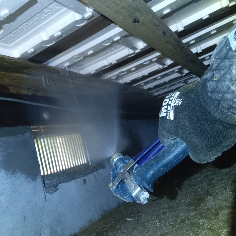 築年数31年のシロアリ駆除の施工事例（山口県光市三輪）