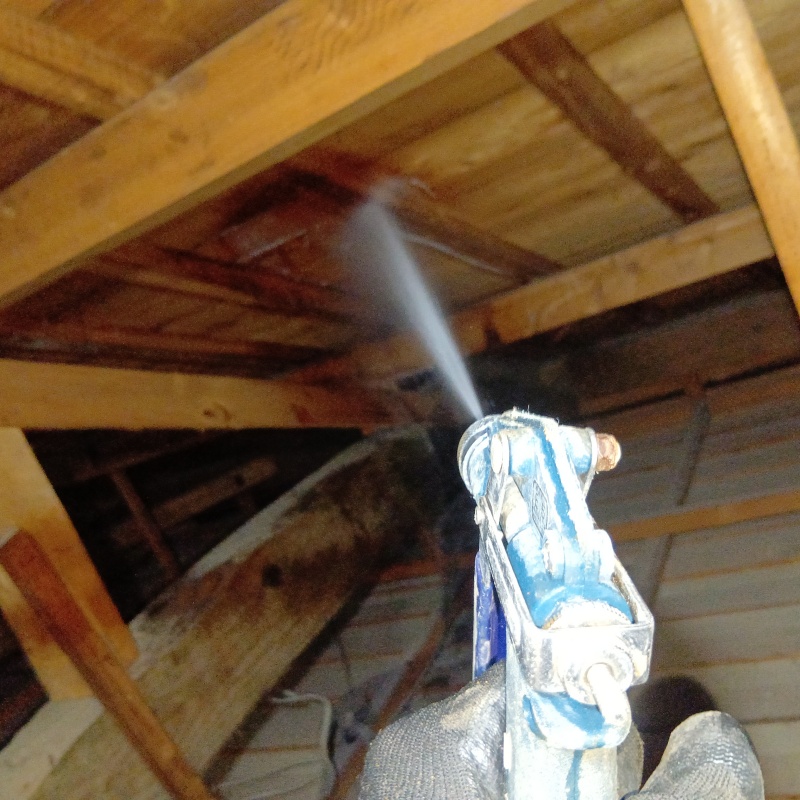 築年数46年のシロアリ駆除の施工事例（宮崎県延岡市大武町）