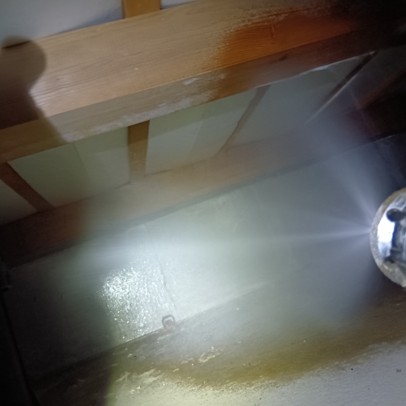 地面・基礎にシロアリ駆除剤を散布