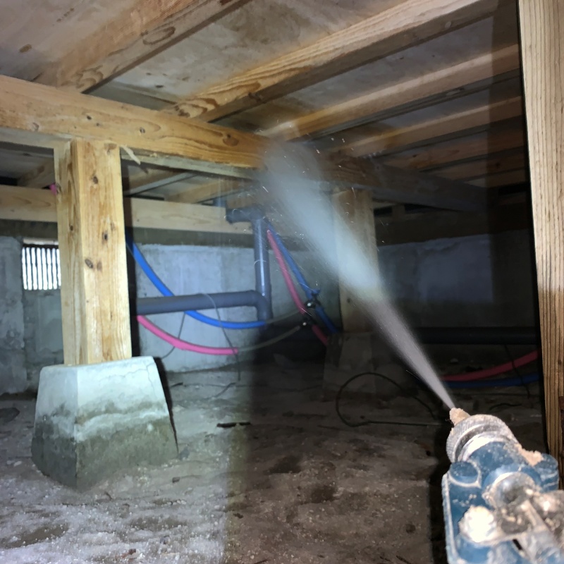 築年数40年のシロアリ駆除の施工事例（鹿児島県鹿児島市坂之上）