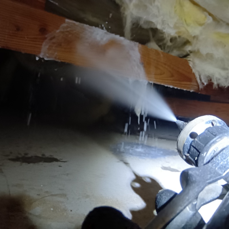 築年数35年のシロアリ駆除の施工事例（福岡県宗像市大谷）