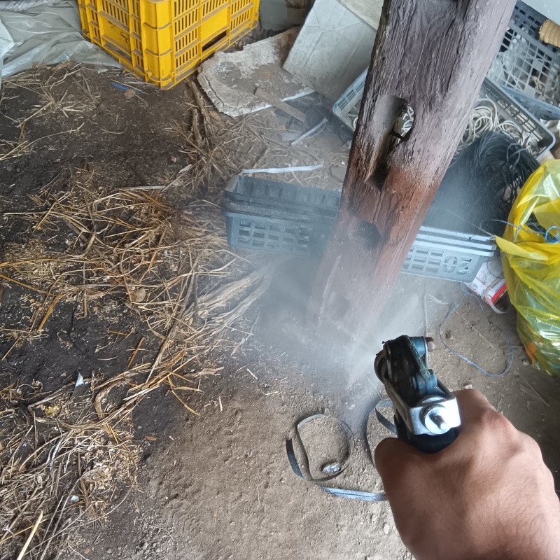 築年数100年のシロアリ駆除の施工事例（大分県速見郡日出町大神）