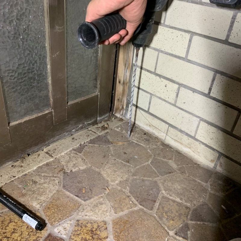 築年数60 年のシロアリ駆除の施工事例（長崎県長崎市本尾町）