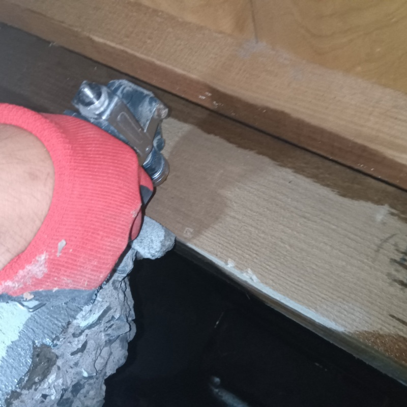 築年数45 年のシロアリ駆除の施工事例（福岡県北九州市八幡東区羽衣町）