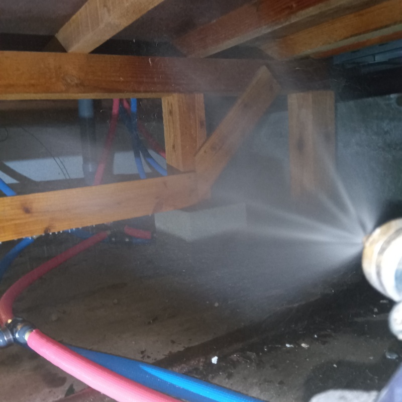 築年数30年のシロアリ駆除の施工事例（福岡県京都郡苅田町神田町）