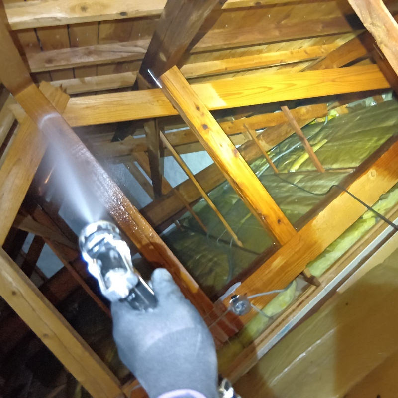 築年数30年のシロアリ駆除の施工事例（長崎県長崎市琴海戸根町）