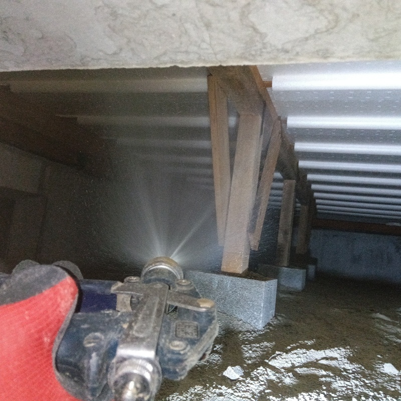 築年数35年のシロアリ予防の施工事例（福岡県北九州市小倉北区）