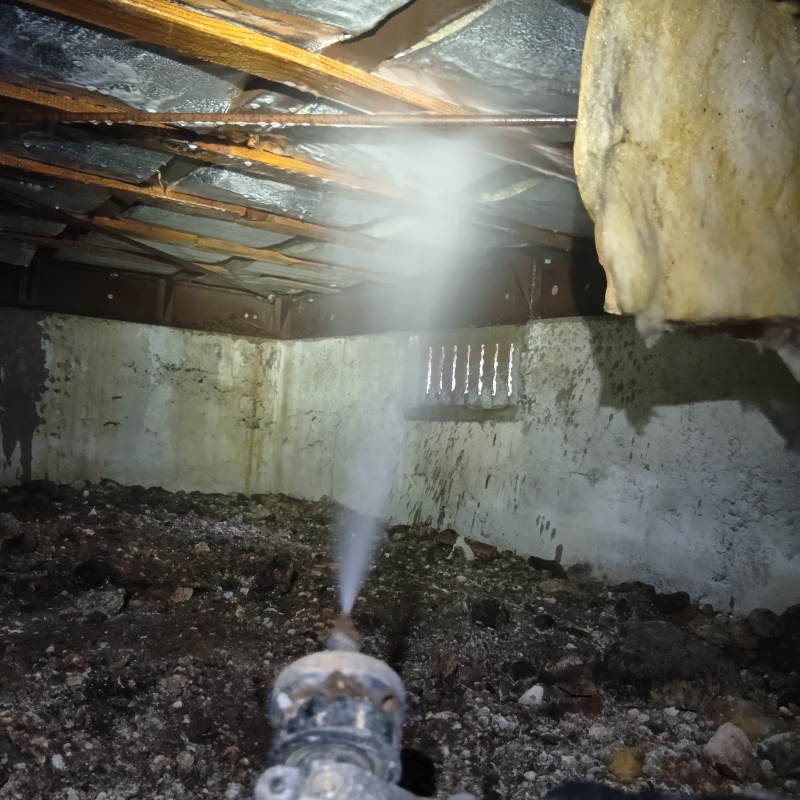 シロアリ駆除の施工事例（佐賀県多久市東多久町別府）