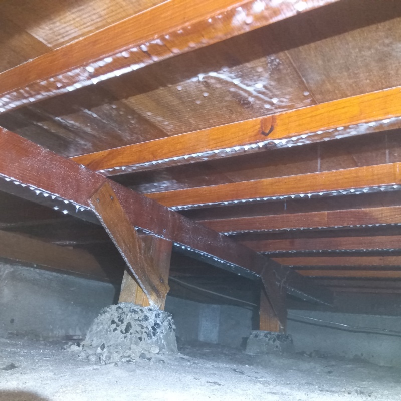 築年数50年のシロアリ駆除の施工事例（広島県福山市手城町）