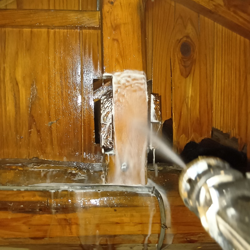 築年数100年のシロアリ駆除の施工事例（鹿児島県薩摩川内市）