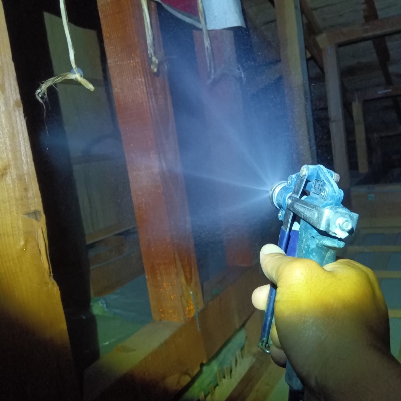 築年数31年のシロアリ駆除の施工事例（広島県竹原市福田町）