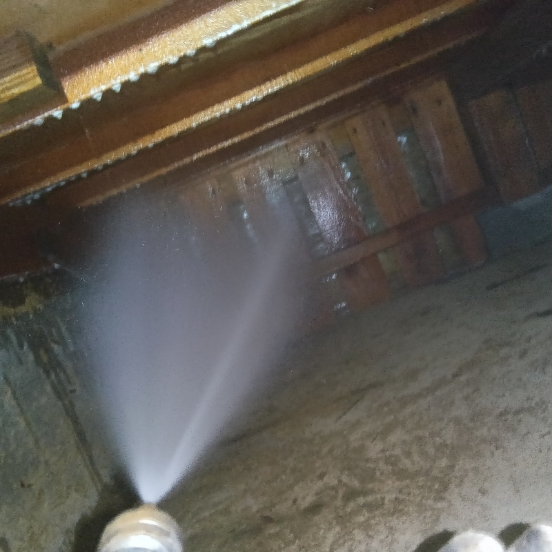 築年数46年のシロアリ駆除の施工事例（徳島県板野郡松茂町長原）