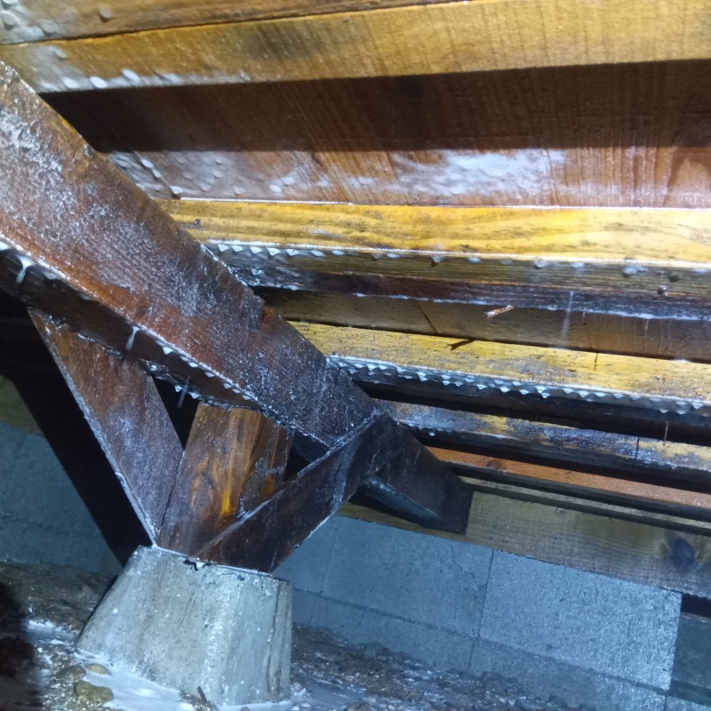 築年数40年のシロアリ予防の施工事例（山口県山口市阿東徳佐下）