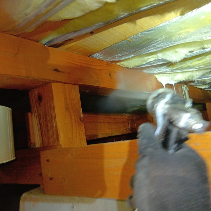 シロアリ駆除の施工事例（大分県大分市久原南）