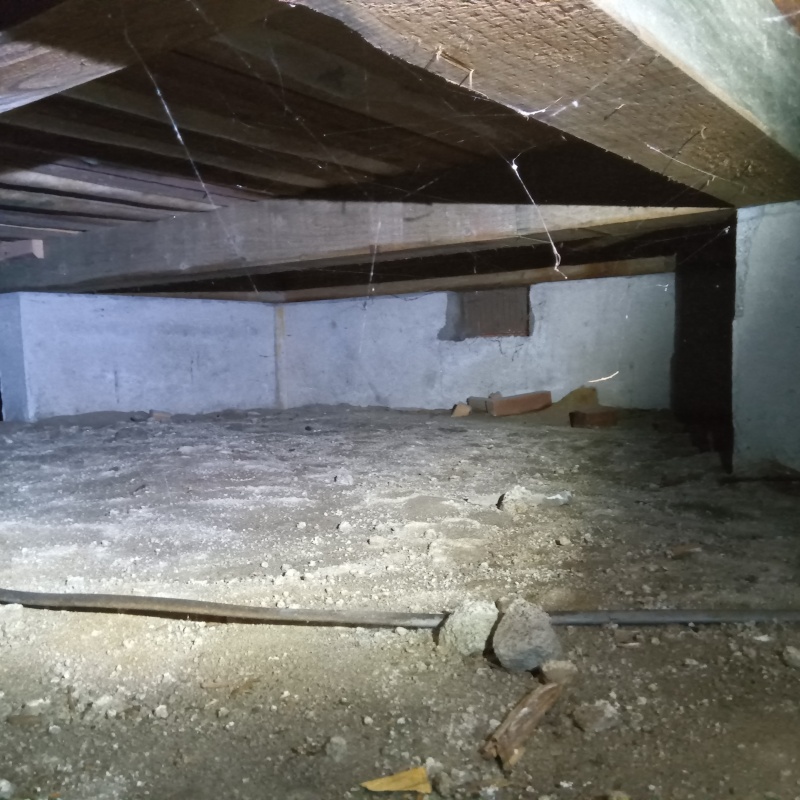 築年数30年のシロアリ駆除の施工事例（福島県西白河郡西郷村熊倉折口原）