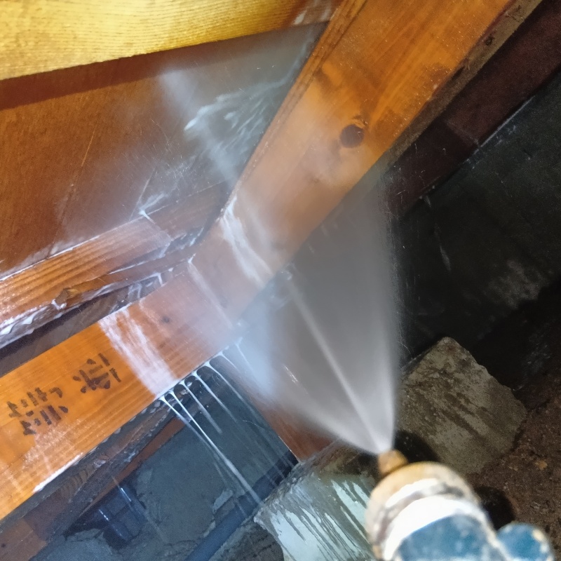 築年数20年のシロアリ駆除の施工事例（宮崎県東臼杵郡門川町門川尾末）