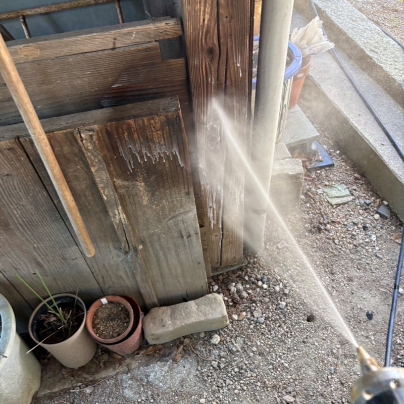 築年数30年のシロアリ駆除の施工事例（山口県山口市）