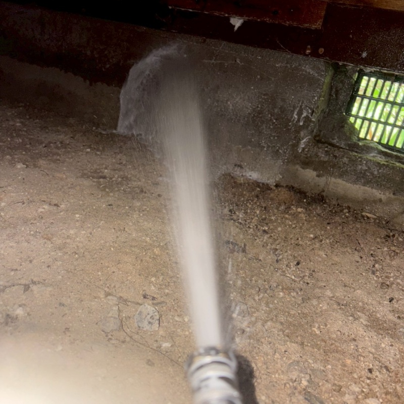 築年数57年のシロアリ駆除の施工事例（広島県安芸郡熊野町出来庭）