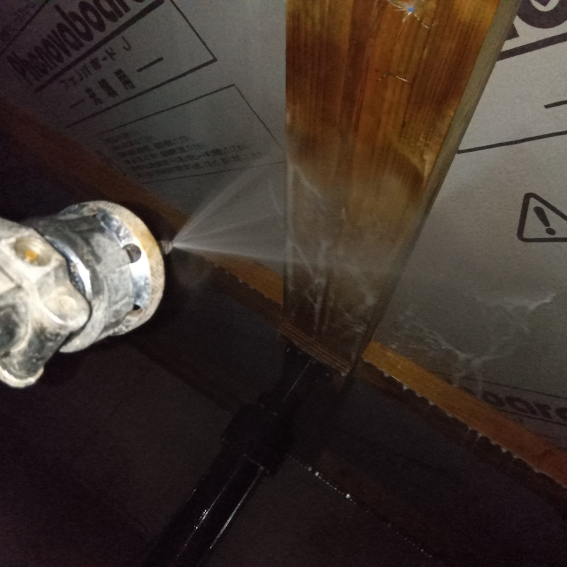 築年数5年のシロアリ予防の施工事例（三重県伊勢市小俣町宮前）