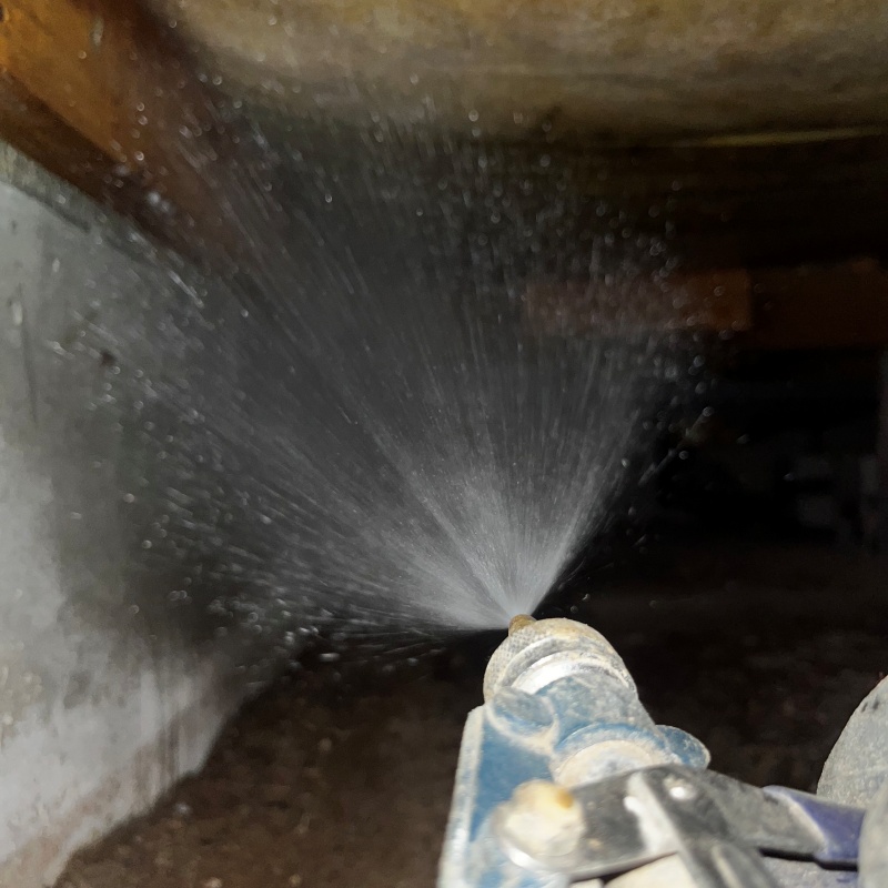 築年数30年のシロアリ駆除の施工事例（埼玉県北足立郡伊奈町内宿台）