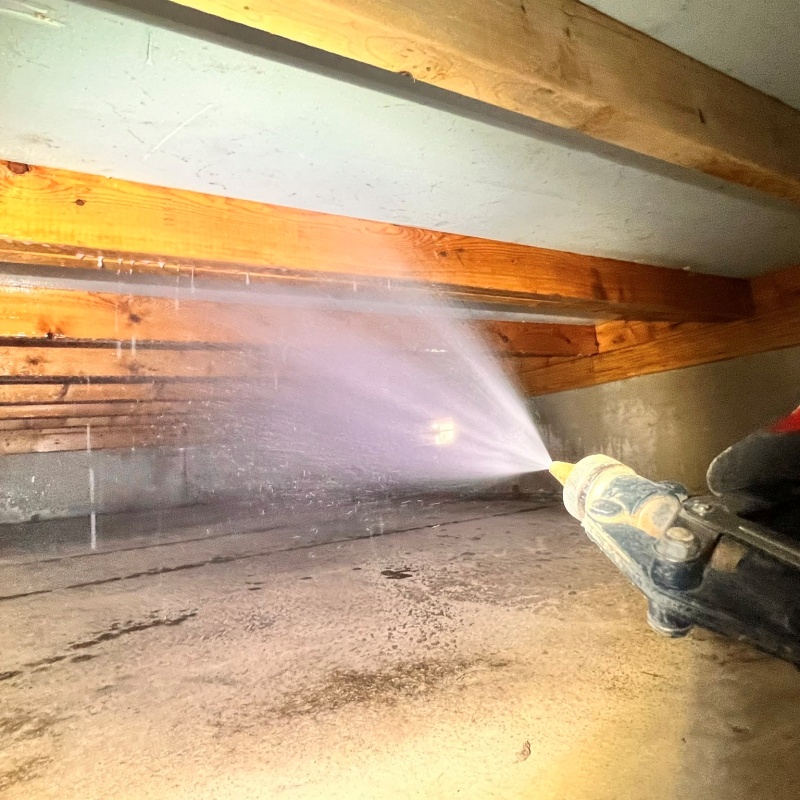 築年数25年のシロアリ予防の施工事例（栃木県小山市駅南町）