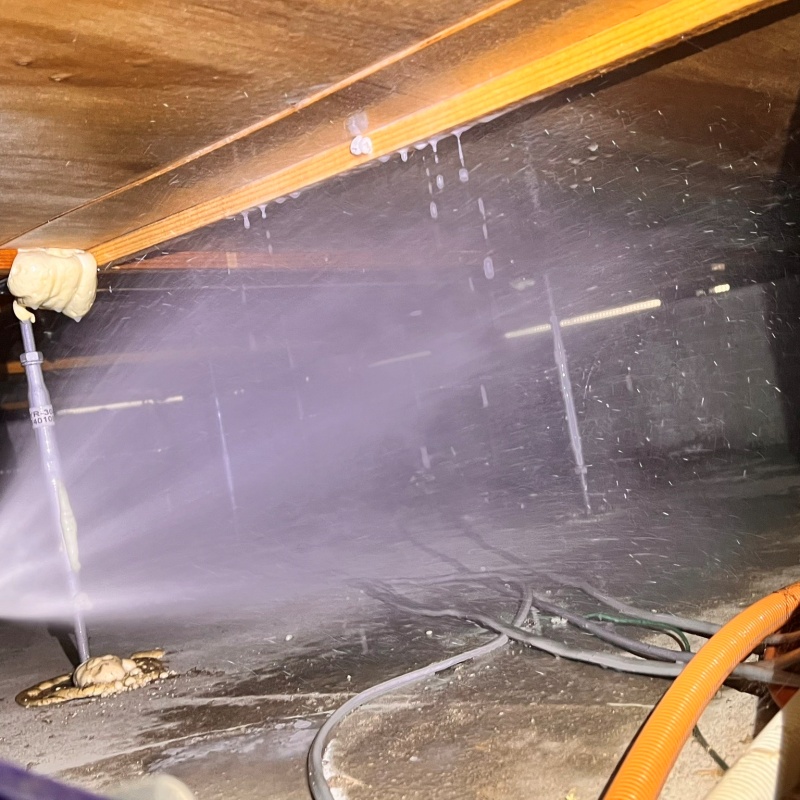 築年数10年のシロアリ予防の施工事例（茨城県つくば市小野川）