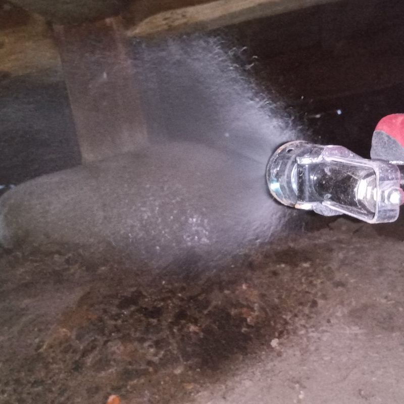 築年数100年のシロアリ駆除の施工事例（長崎県佐世保市大野町）