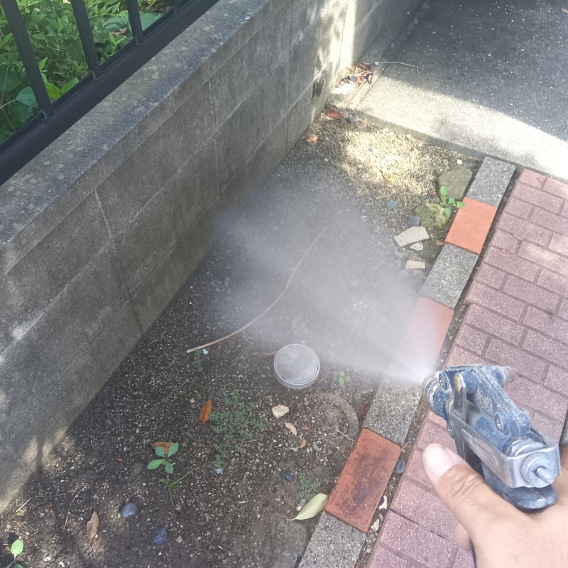 築年数25年のシロアリ予防の施工事例（長崎県佐世保市船越町）