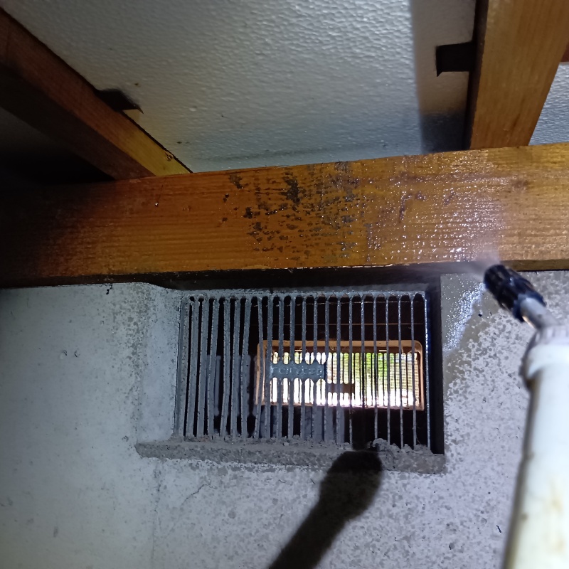 築年数40年のシロアリ予防の施工事例（群馬県高崎市乗附町）