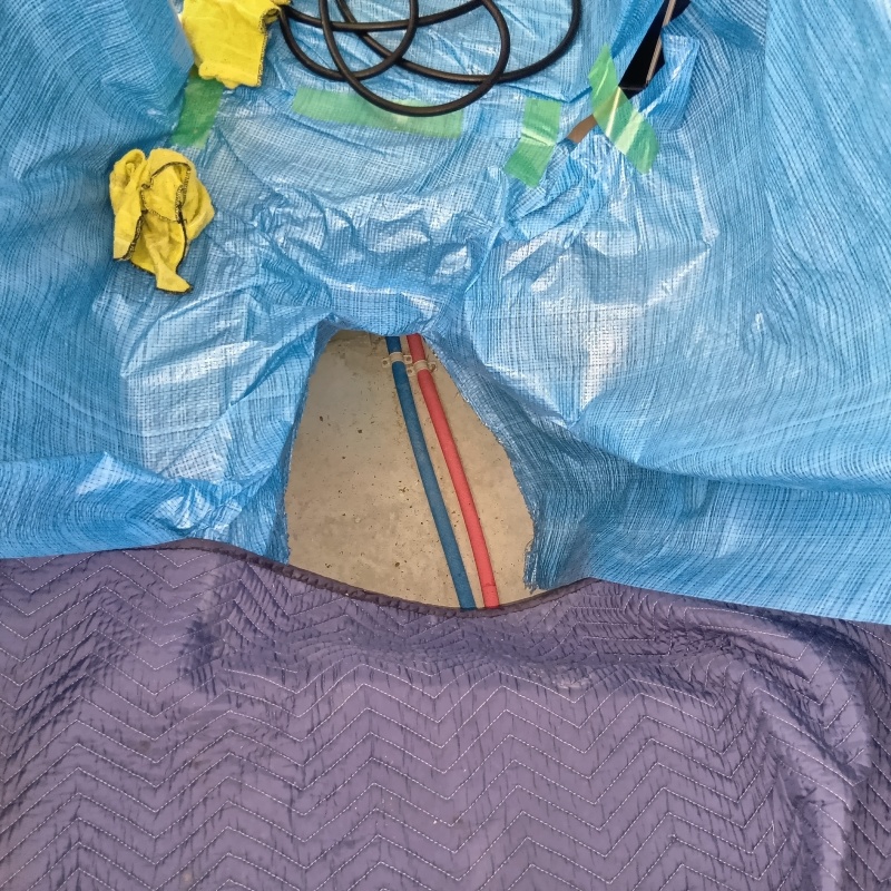 築年数5年のシロアリ予防の施工事例（福岡県直方市感田）