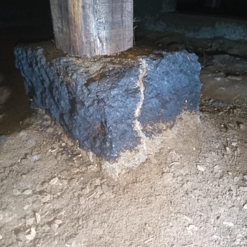 築年数40年のシロアリ駆除の施工事例（長崎県雲仙市小浜町飛子）