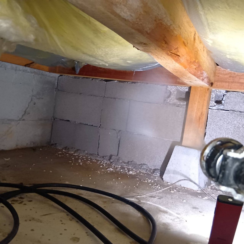 シロアリ駆除の施工事例（長崎県長崎市立岩町）