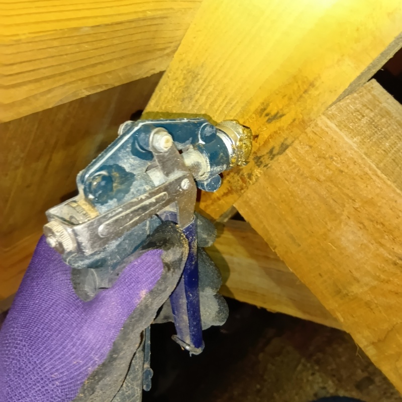 築年数35年のシロアリ駆除の施工事例（山口県山口市秋穂二島）