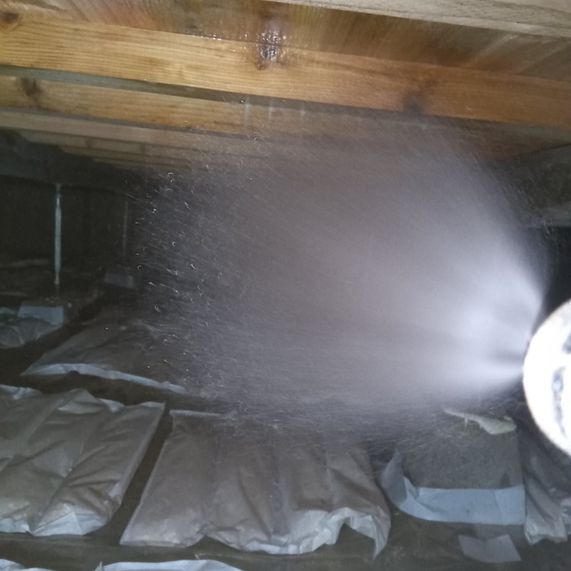 築年数70年のシロアリ駆除の施工事例（長崎県雲仙市）