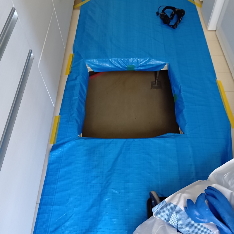 築年数5年のシロアリ予防の施工事例（埼玉県幸手市中）