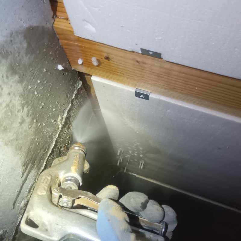 シロアリ駆除の施工事例（長野県佐久市八幡）