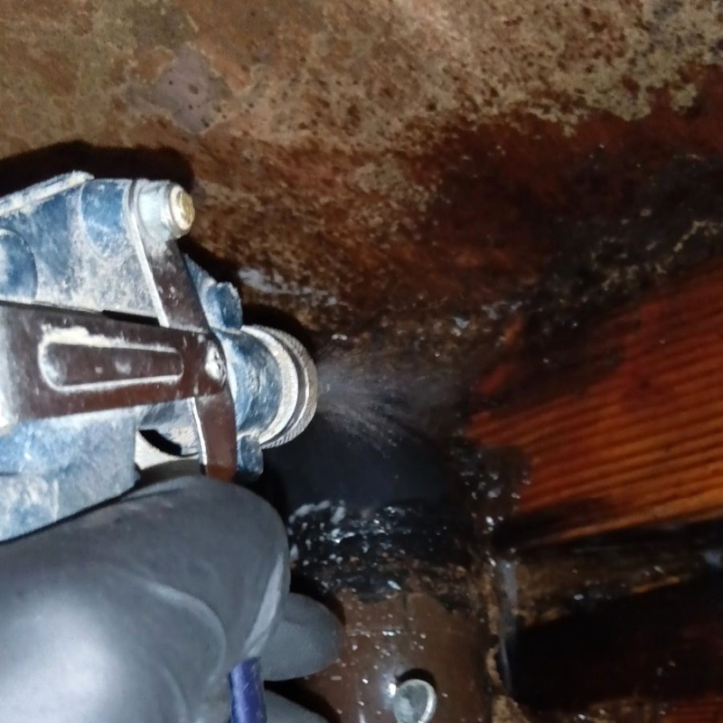 築年数29年のシロアリ駆除の施工事例（長崎県諫早市多良見町木床）