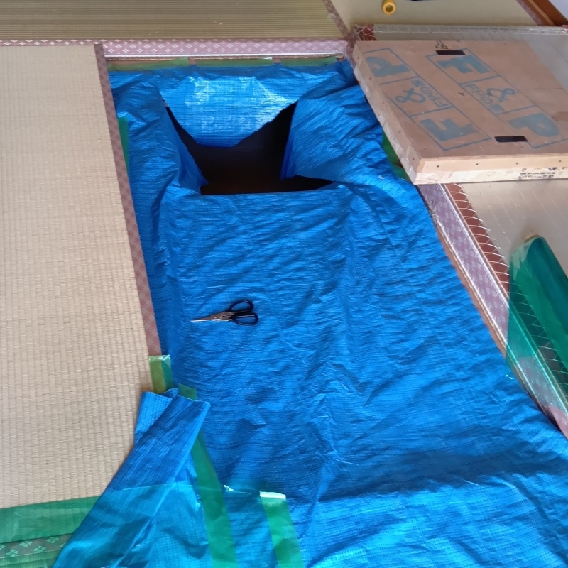 築年数20年のシロアリ予防の施工事例（静岡県富士宮市大岩）