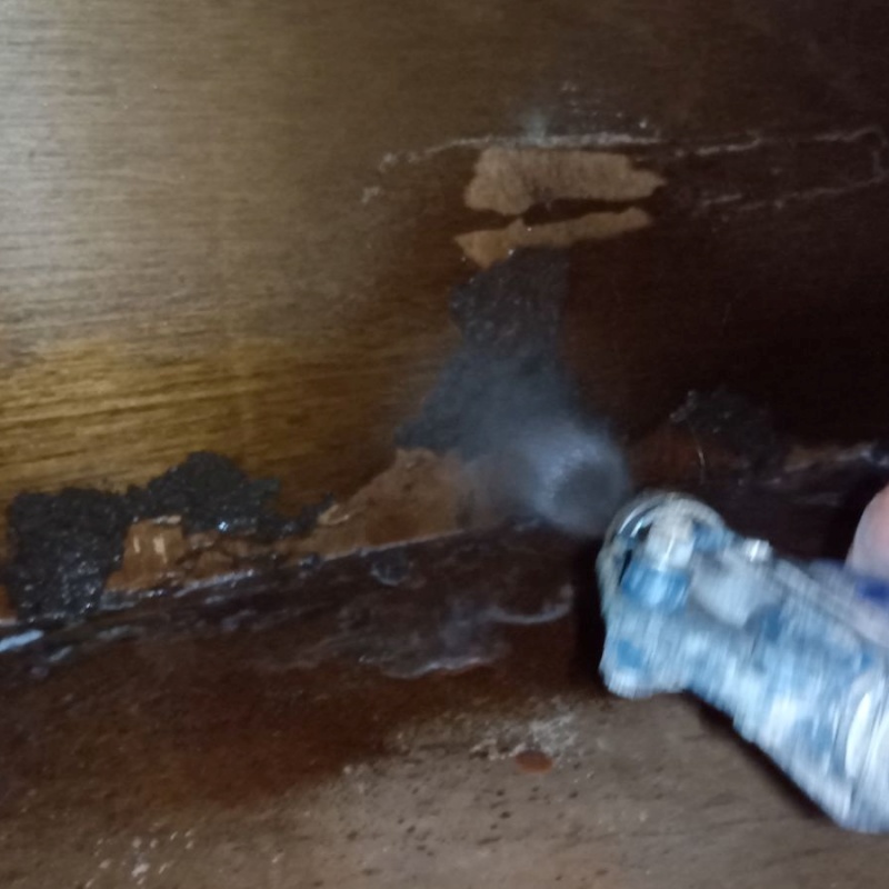 築年数34年のシロアリ駆除の施工事例（長崎県佐世保市若竹台町）