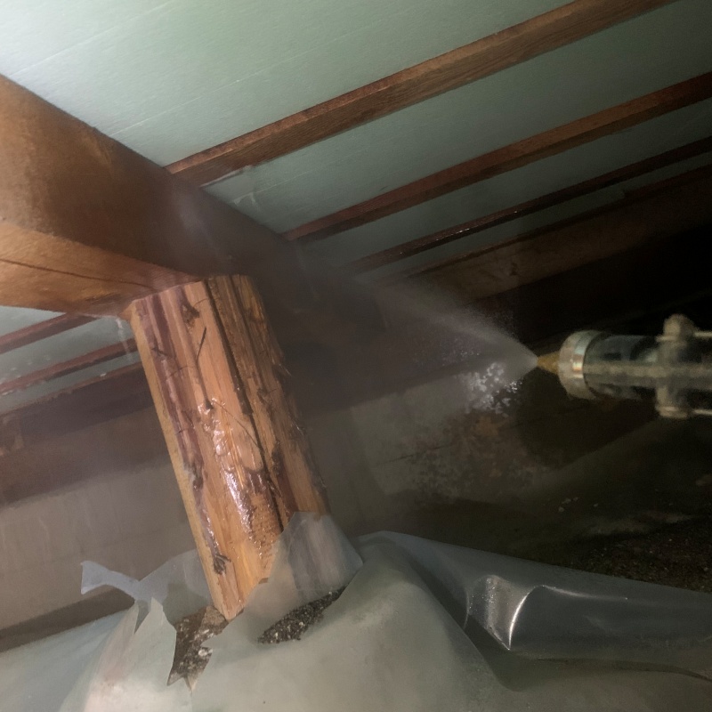 築年数35年のシロアリ駆除の施工事例（岐阜県瑞穂市）