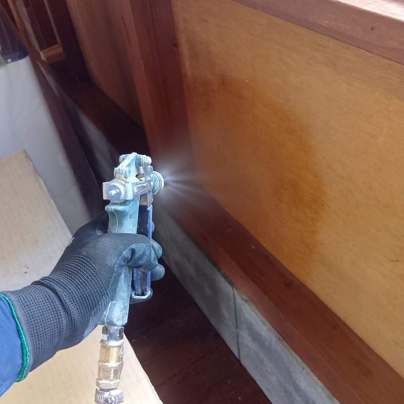 築年数10年のシロアリ予防の施工事例（山口県下関市豊田町中村）