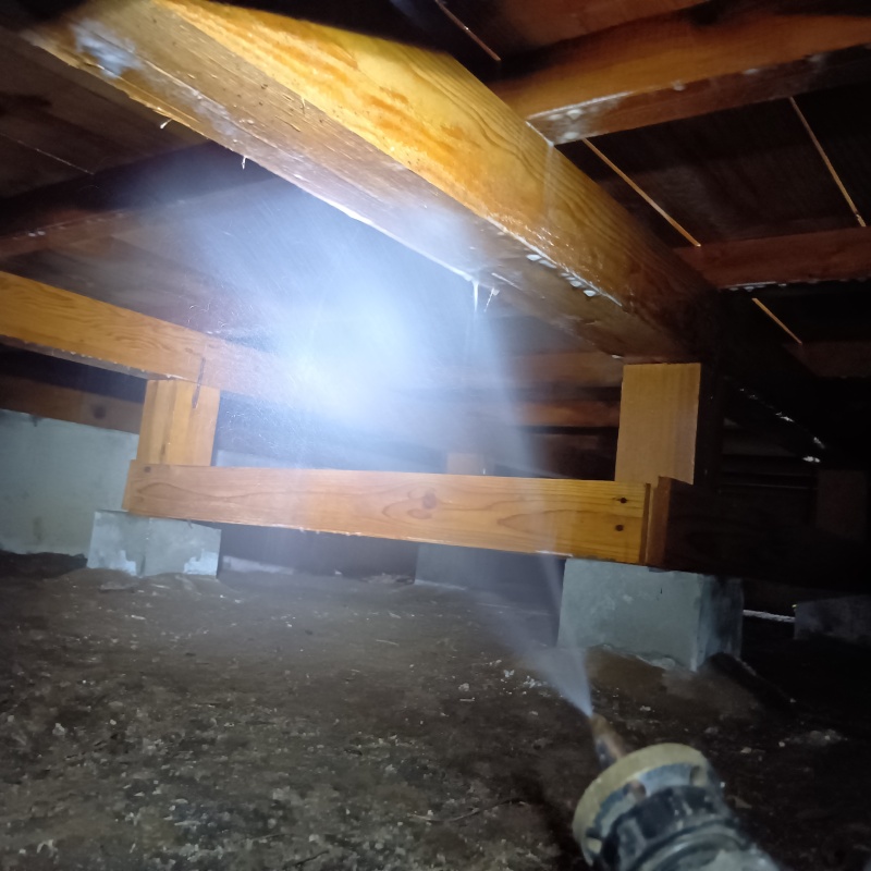 築年数35年のシロアリ駆除の施工事例（茨城県坂東市弓田）