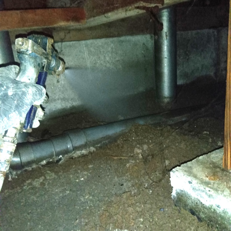 築年数40年のシロアリ駆除の施工事例（宮城県黒川郡大和町小野）