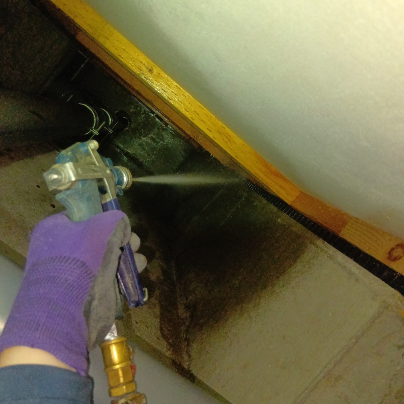 築年数5年のシロアリ予防の施工事例（広島県広島市安佐南区祇園）