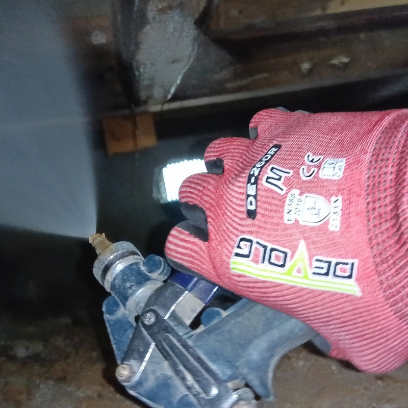 シロアリ駆除の施工事例（長崎県佐世保市小佐々町田原）