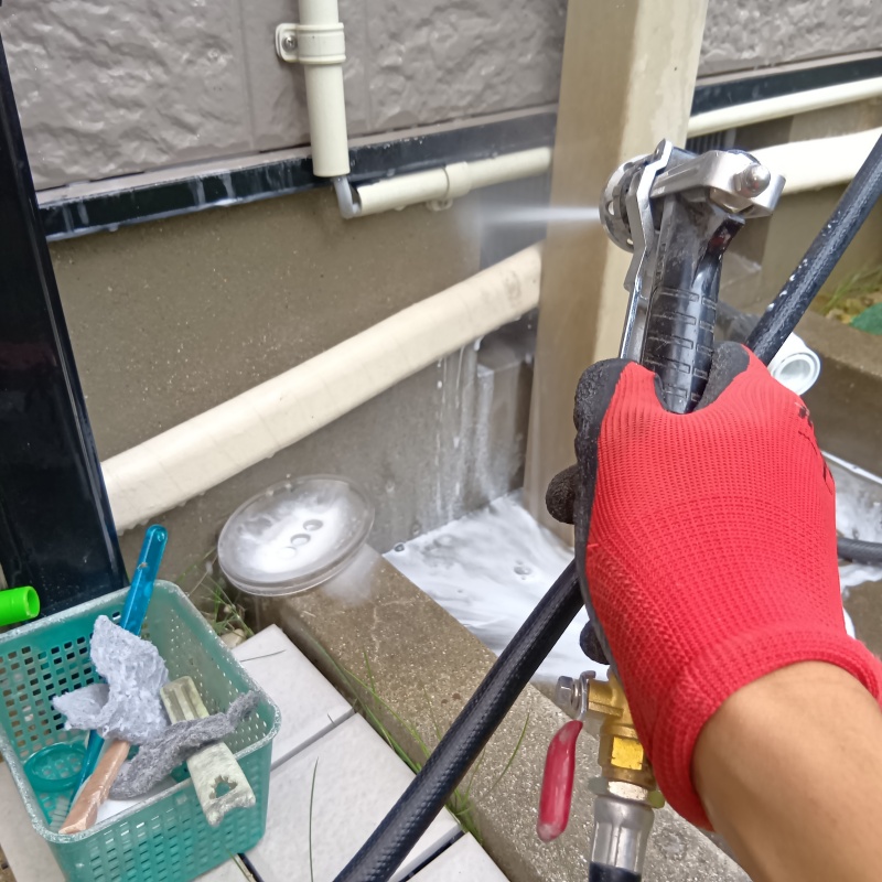 築年数30年のシロアリ予防の施工事例（長崎県大村市中里町）