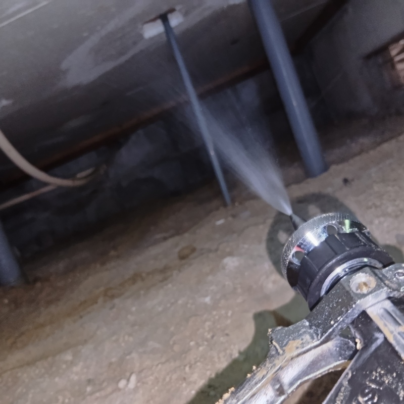 築年数43年のシロアリ予防の施工事例（奈良県生駒郡斑鳩町幸前）