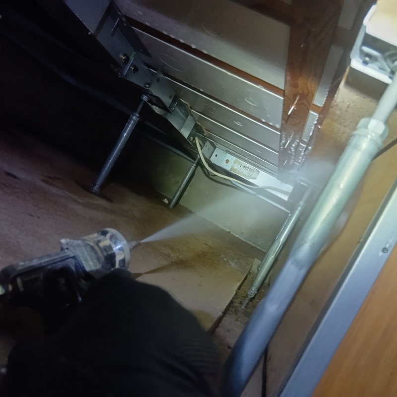 築年数21年のシロアリ予防の施工事例（茨城県牛久市牛久町）