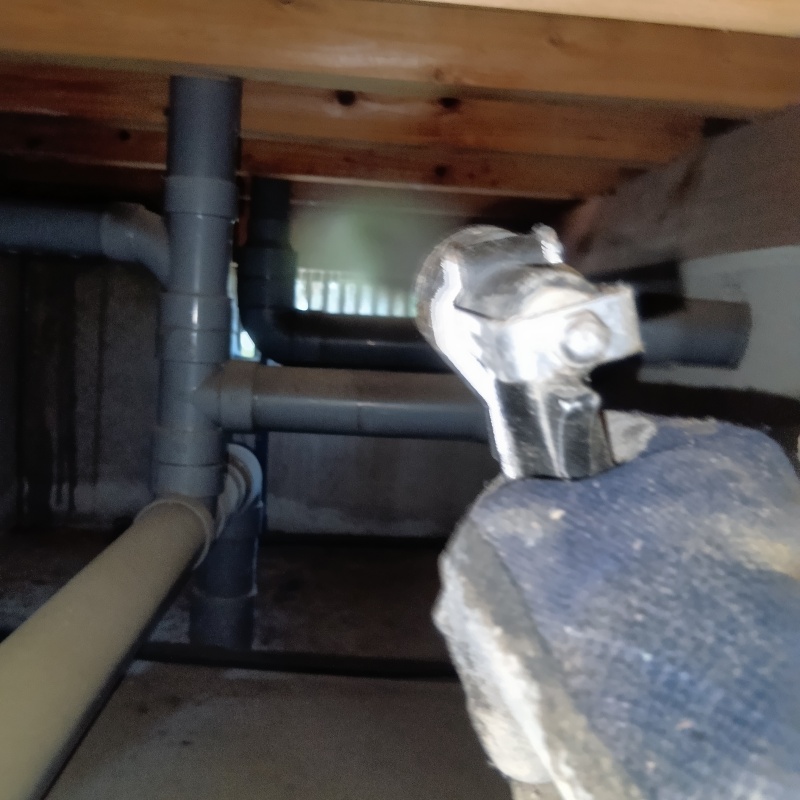 築年数40年のシロアリ駆除の施工事例（熊本県八代市昭和同仁町）